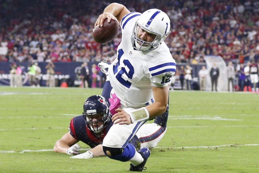 Colts vs. Texans Spread Betting October 16, 2016